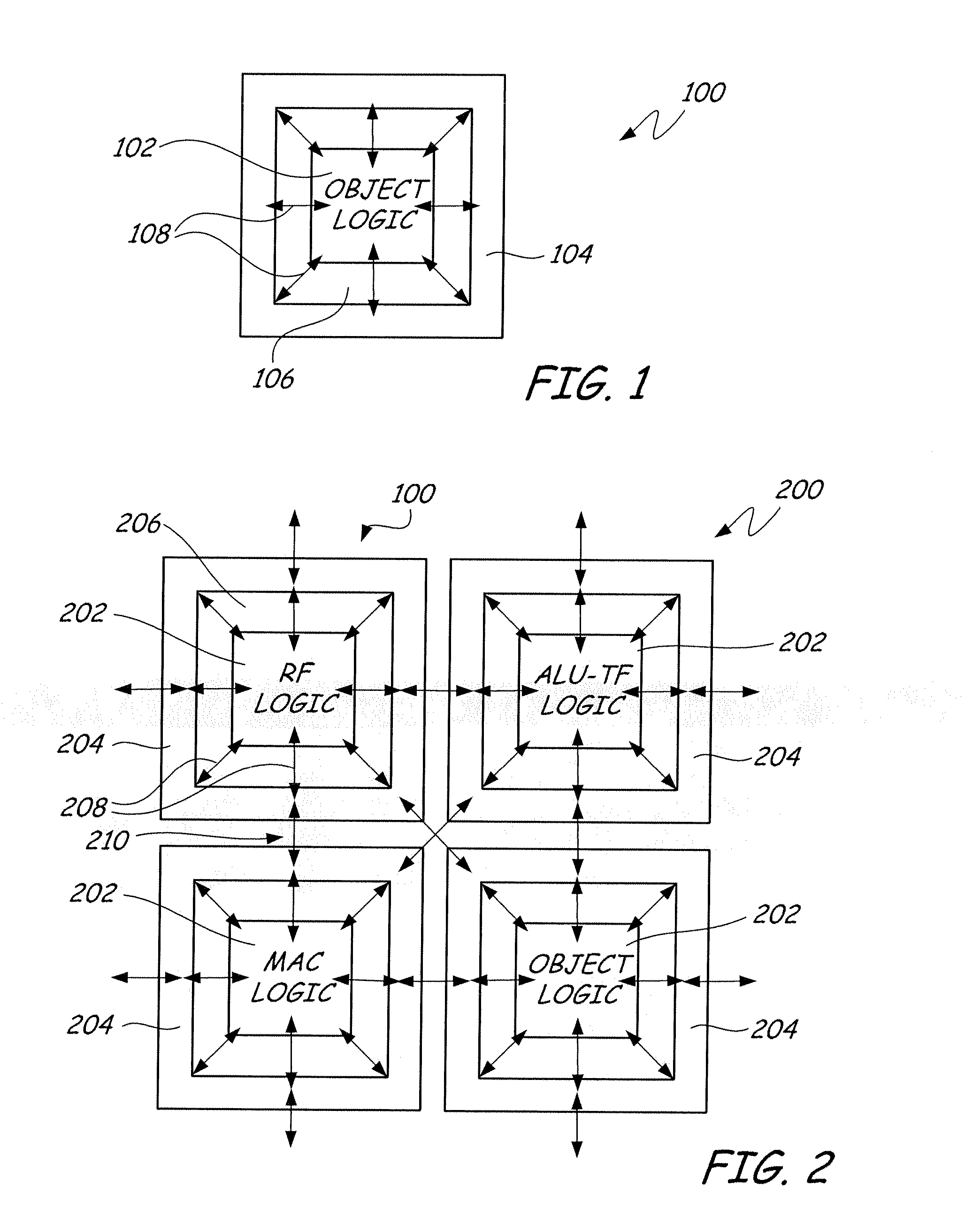 Field programmable semiconductor object array integrated circuit
