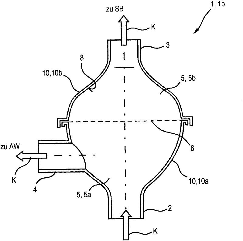 Household laundry dryer and filtering method
