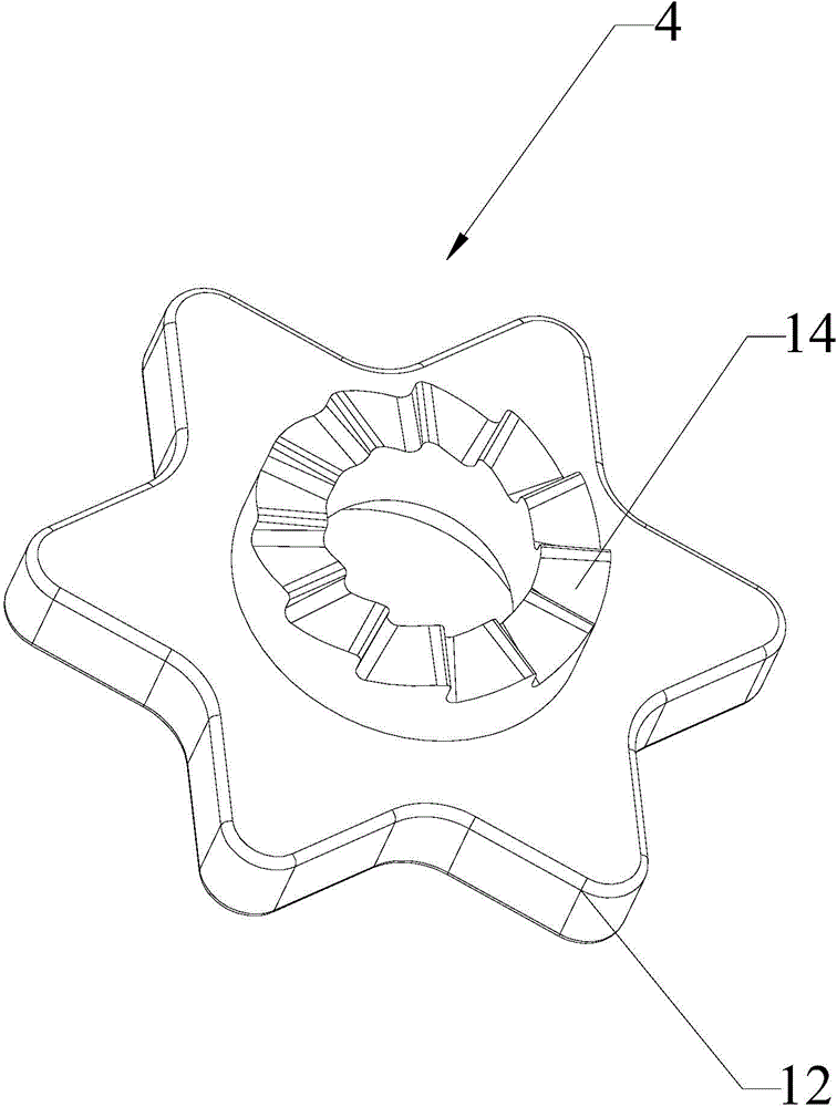 Mechanical rotating structure and lockset