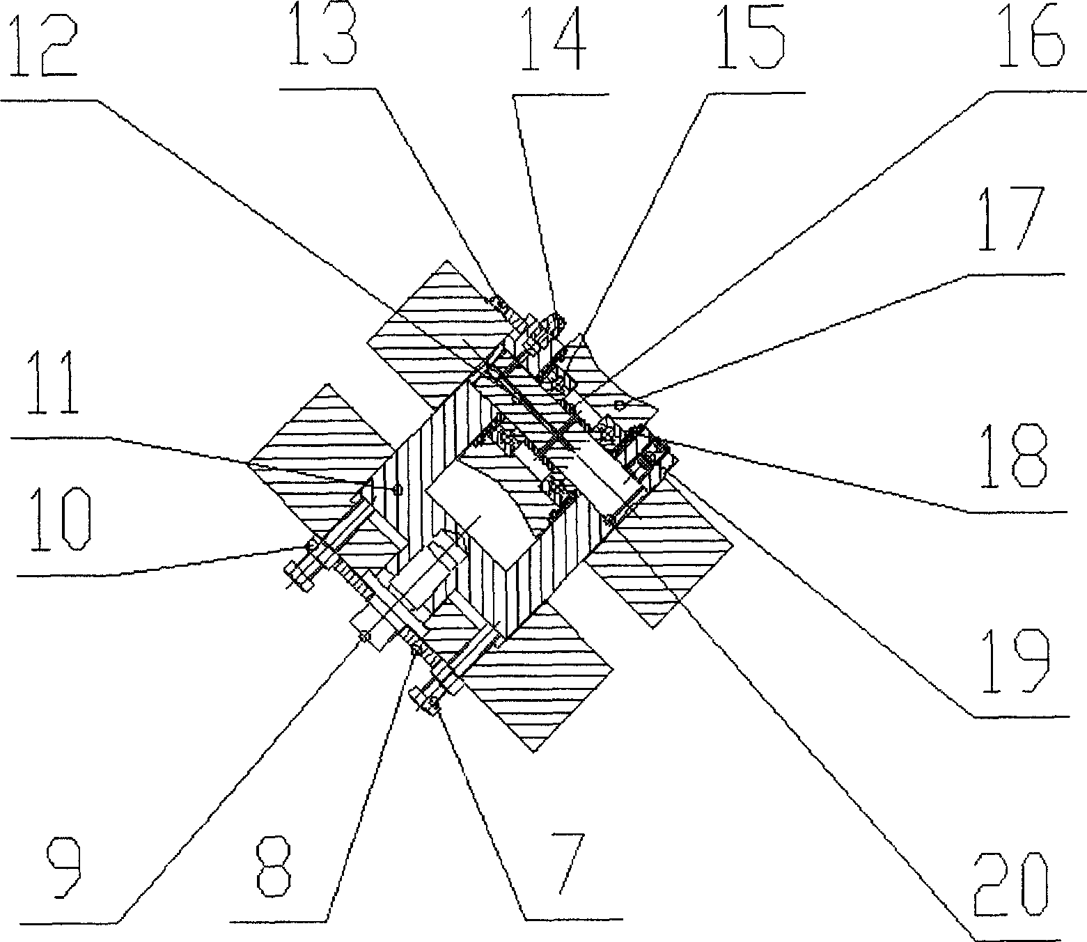 Rotating-hoop web-roll type straightener of a straightening cutting machine and straightening method thereof