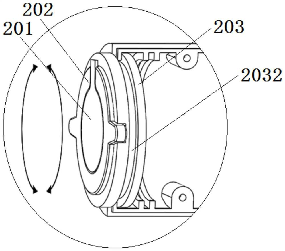 Dermatoscope capable of adjusting working distance and being used for assisting confocal microscope