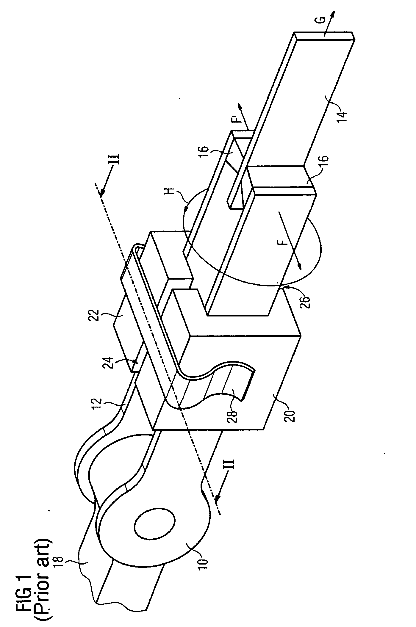 Electrical appliance having an electrical connection