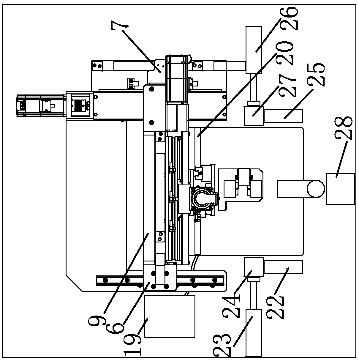 Cleaning mechanism for automatic welding machine