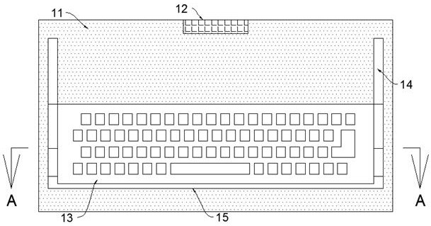 Idle cleaning device based on voice control technology for computer keyboard and operation method of idle cleaning device