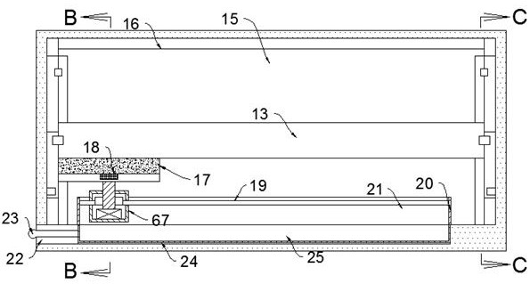 Idle cleaning device based on voice control technology for computer keyboard and operation method of idle cleaning device