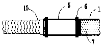 Dual-pipe automobile tail gas transfer tool