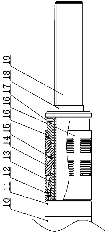 High-temperature high-pressure large-drift-diameter hydraulic sleeve packer