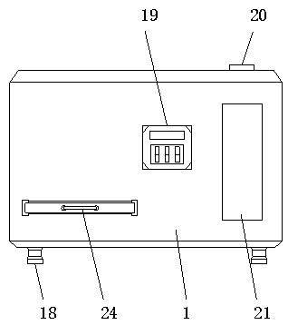 Automatic cleaning device for quartz wafers