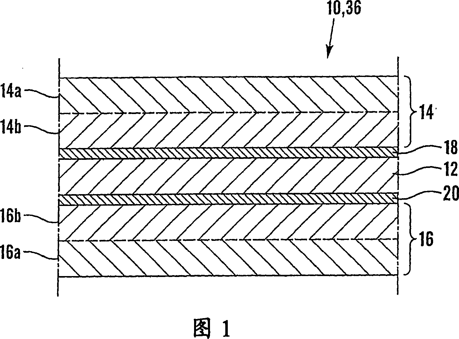 A strip tape, a packaging container having such a strip tape, and a method of producing such a strip tape