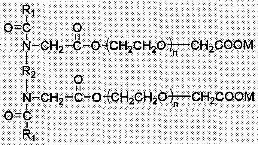Oil displacement method by use of seawater base oil displacement agent