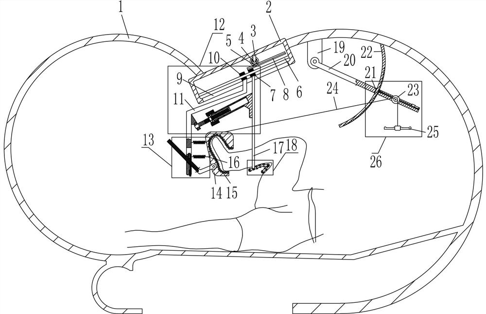 An ankle press for rheumatic patients