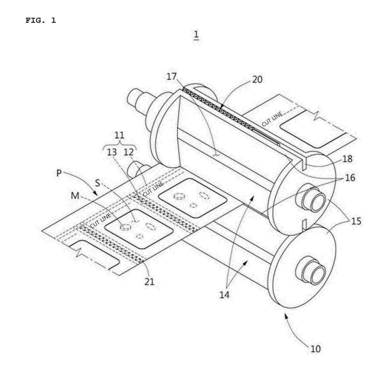 Drug packaging device