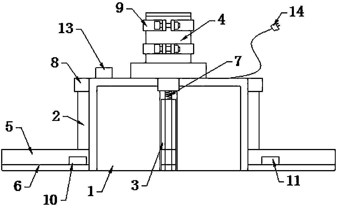 Core-drilling sampling auxiliary device for exterior wall thickness detection