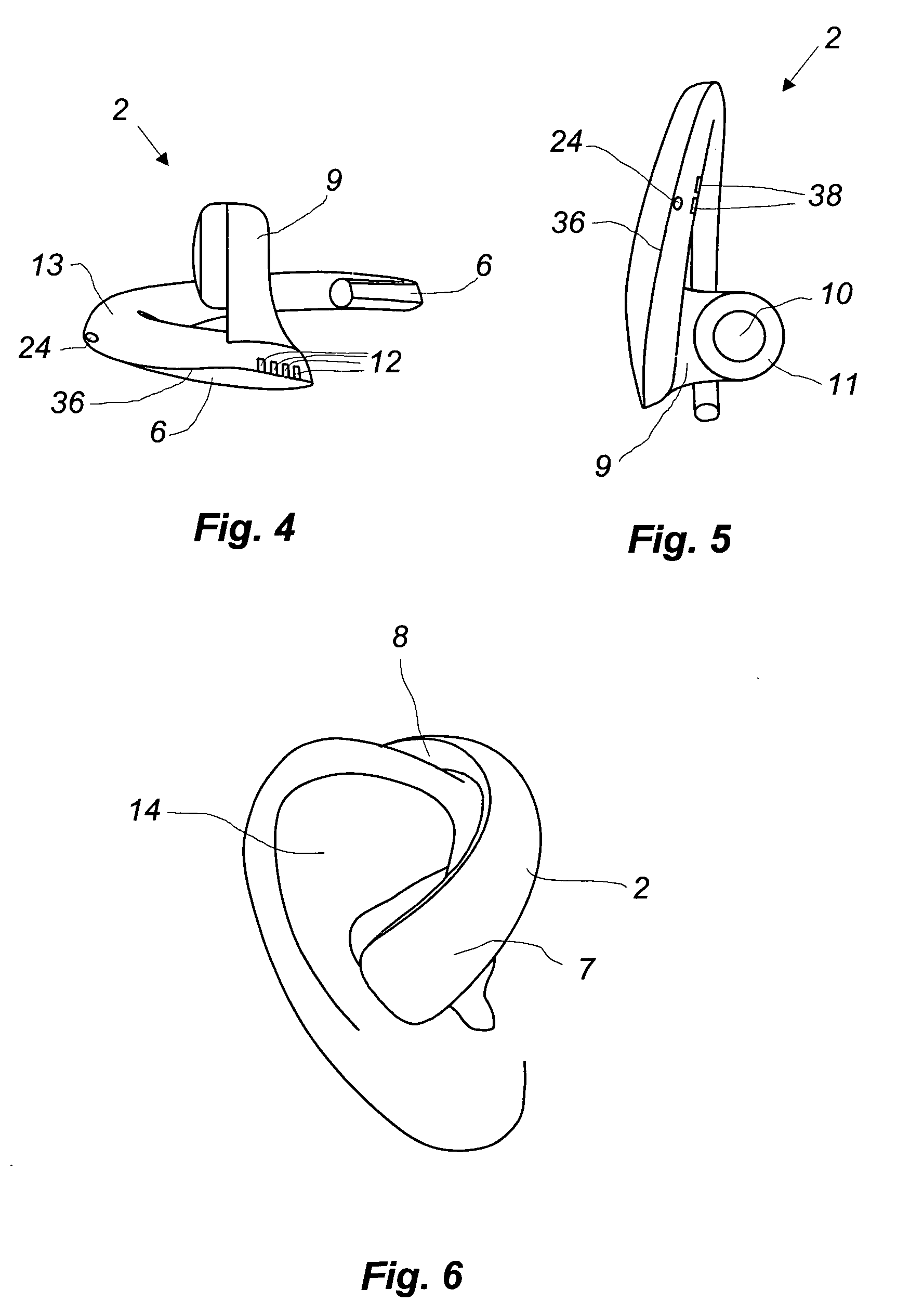 Earphone system comprising an earphone and a portable holding device