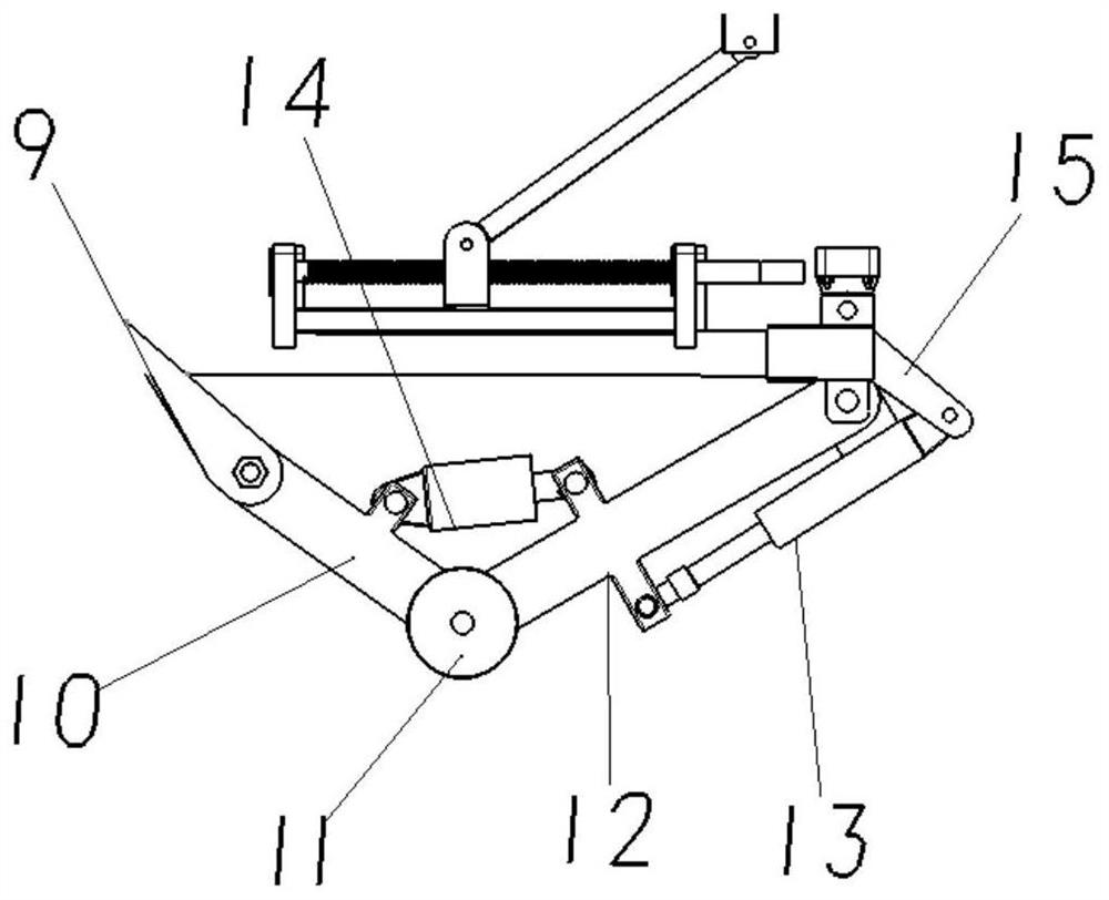 A post-earthquake rescue self-balancing stretcher mechanism