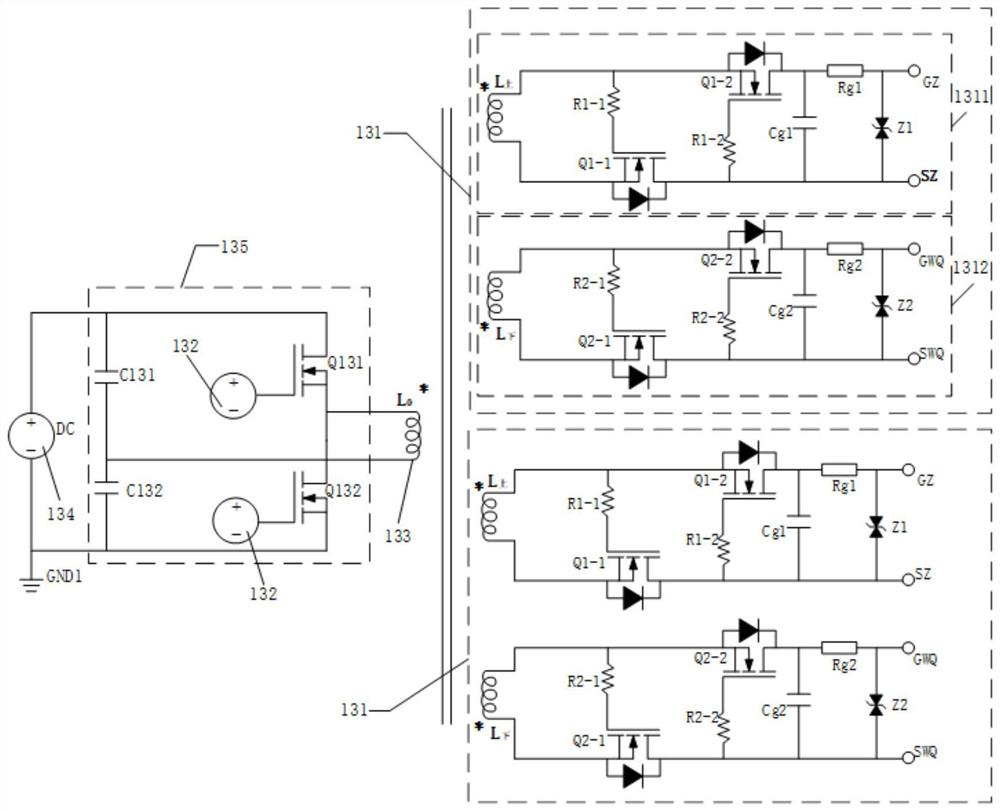 Bipolar pulse generation circuit, device and method