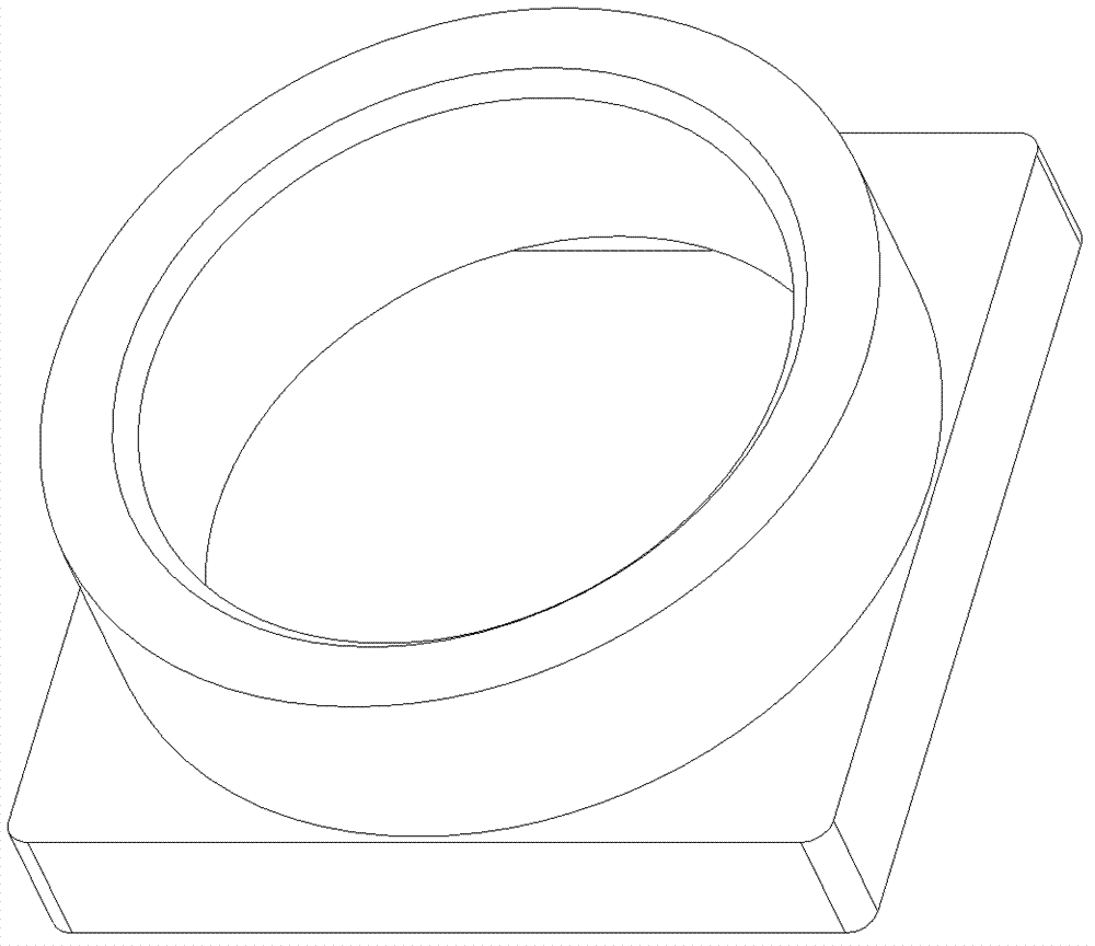 Camera lens base and camera module