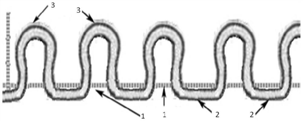 Embroidery product and embroidery method for cashmere products embroidered with cashmere thread