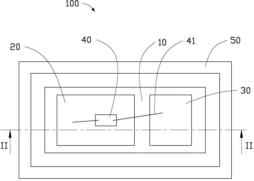 Light-emitting diode-packaging structure