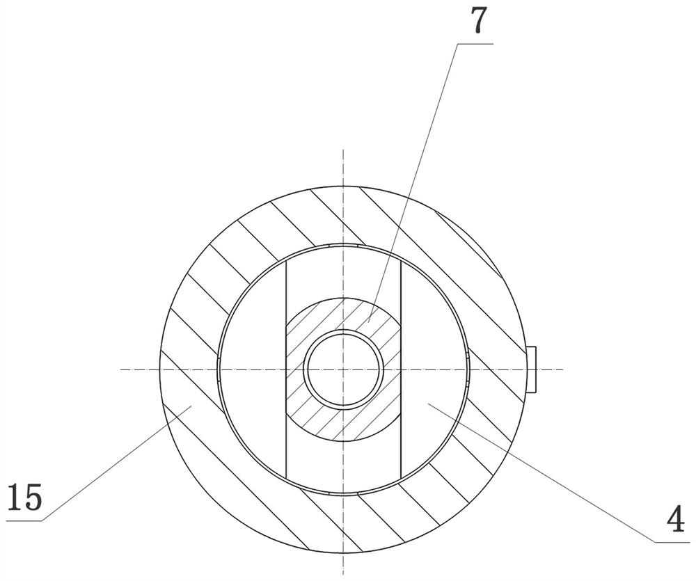 Downhole cable shearing device with energy storage power