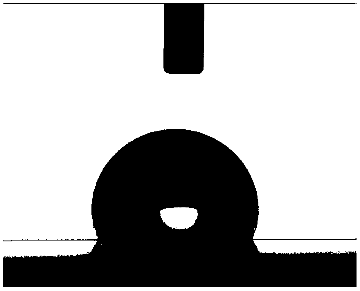 A micron-level strong salt spray and water-repellent circuit board conformal paint