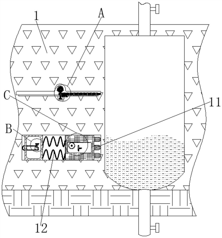 Polymer cement-based waterproof coating production feeding device with high feeding precision