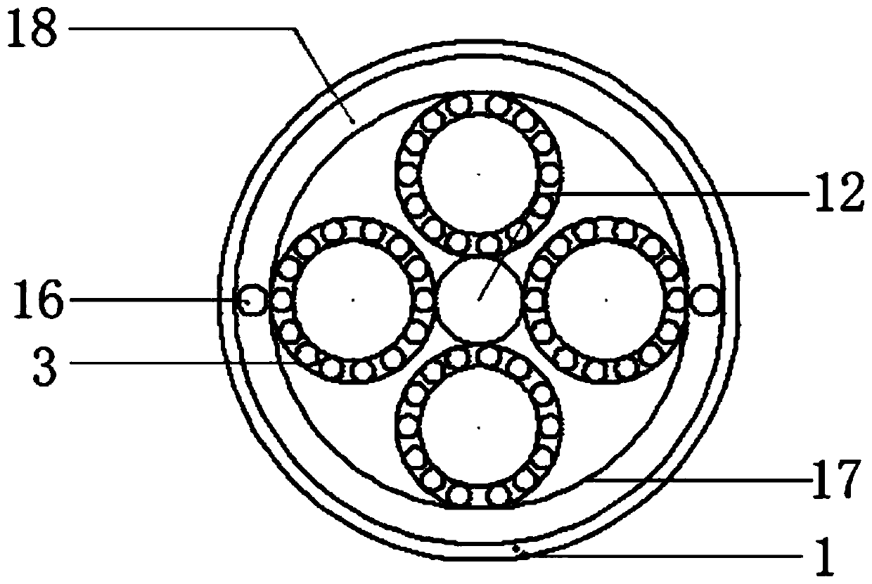 Indoor-volatile-organic-contaminant removing device based on thermal desorption and cooling extraction