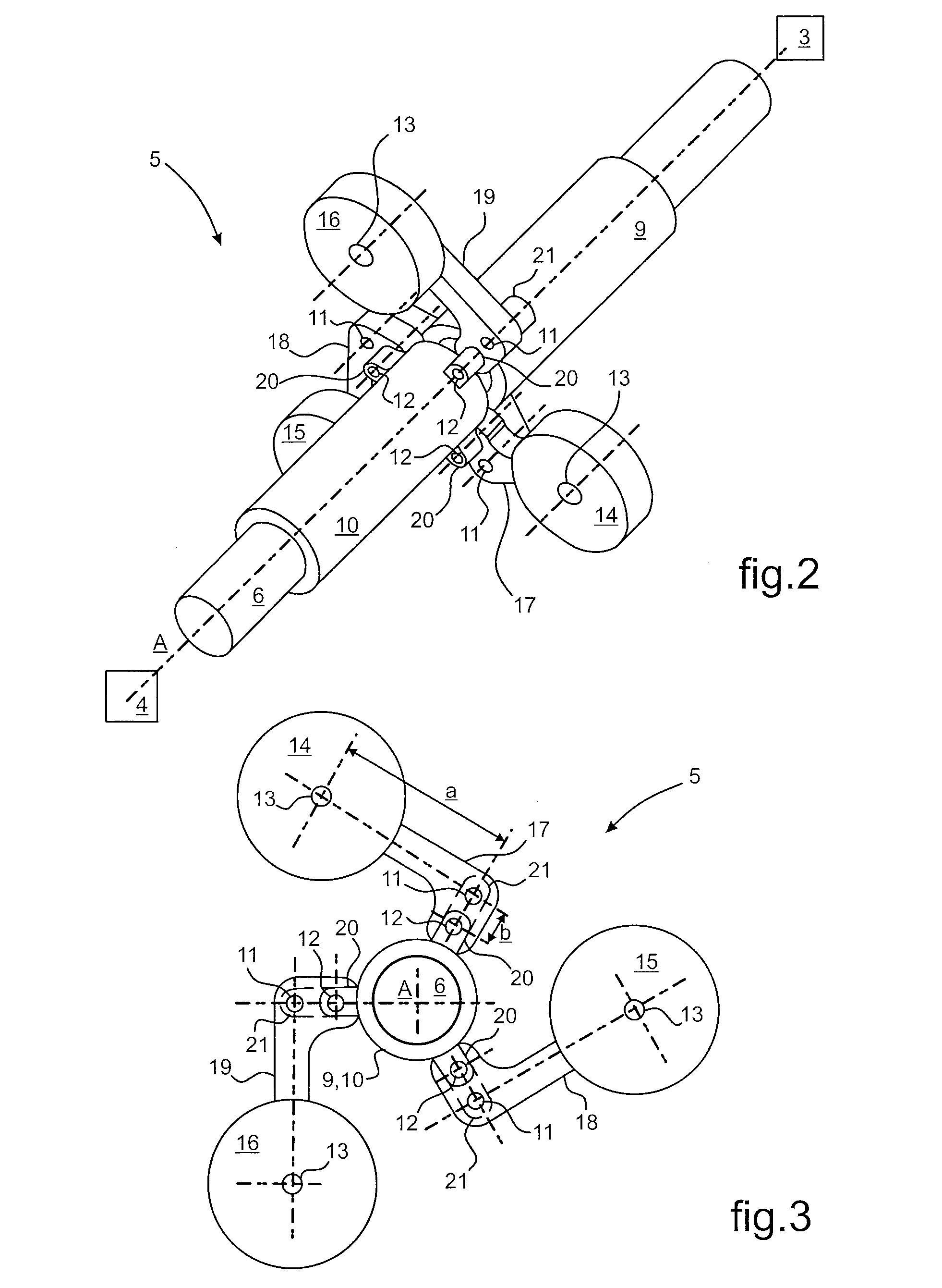Mechanism for attenuating torque pulsations between an engine and a rotorcraft rotor driven by the engine