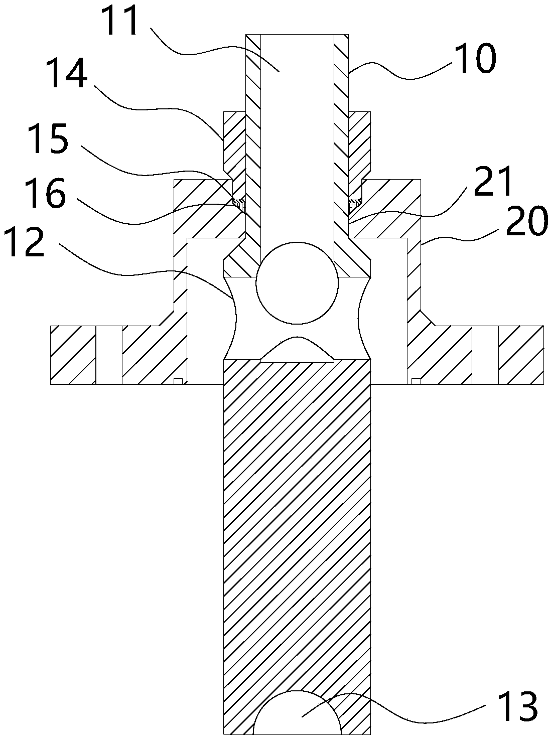 An all-aluminum engine cylinder inner wall ceramic fixture