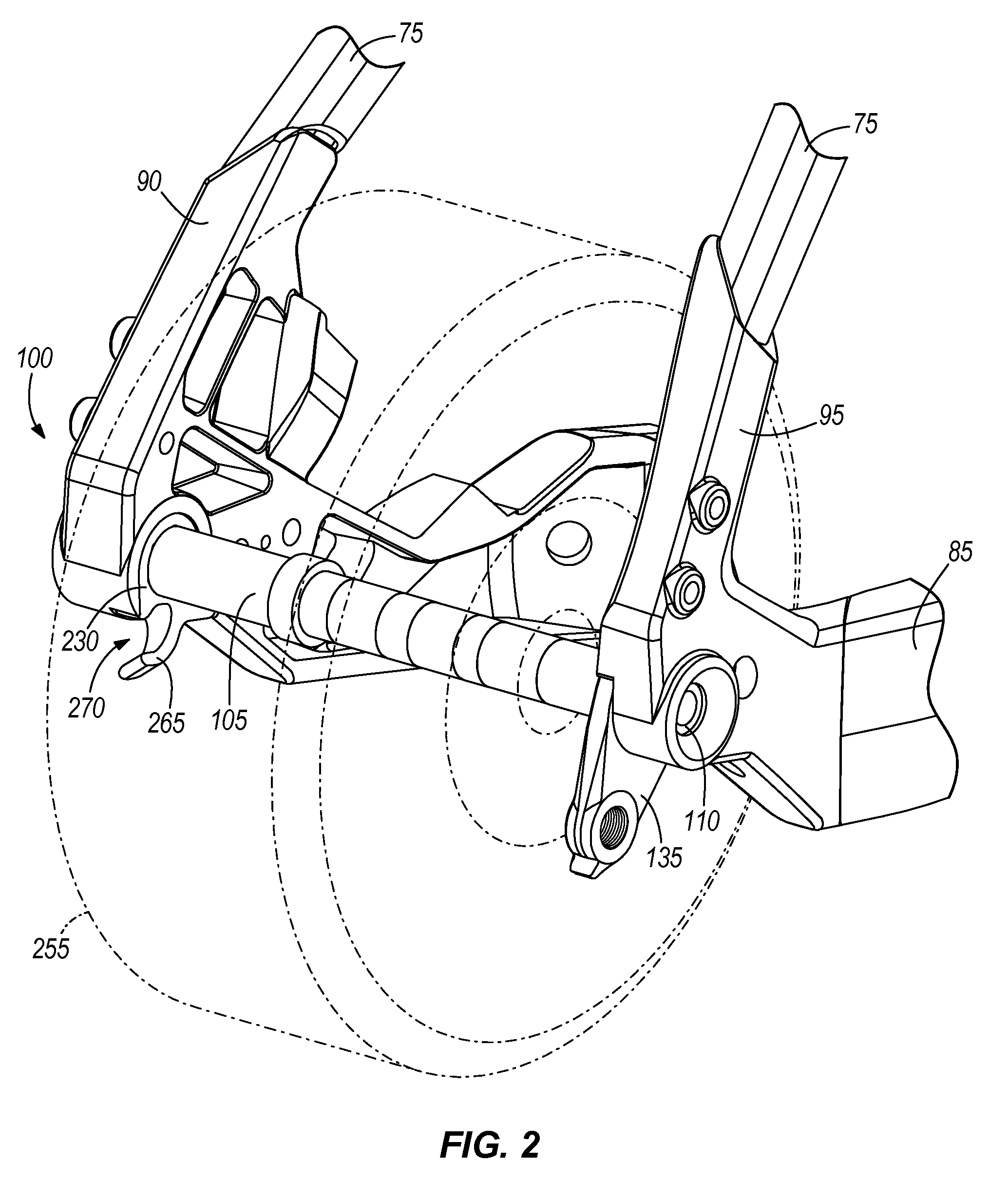 Torque element for a motor-driven bicycle
