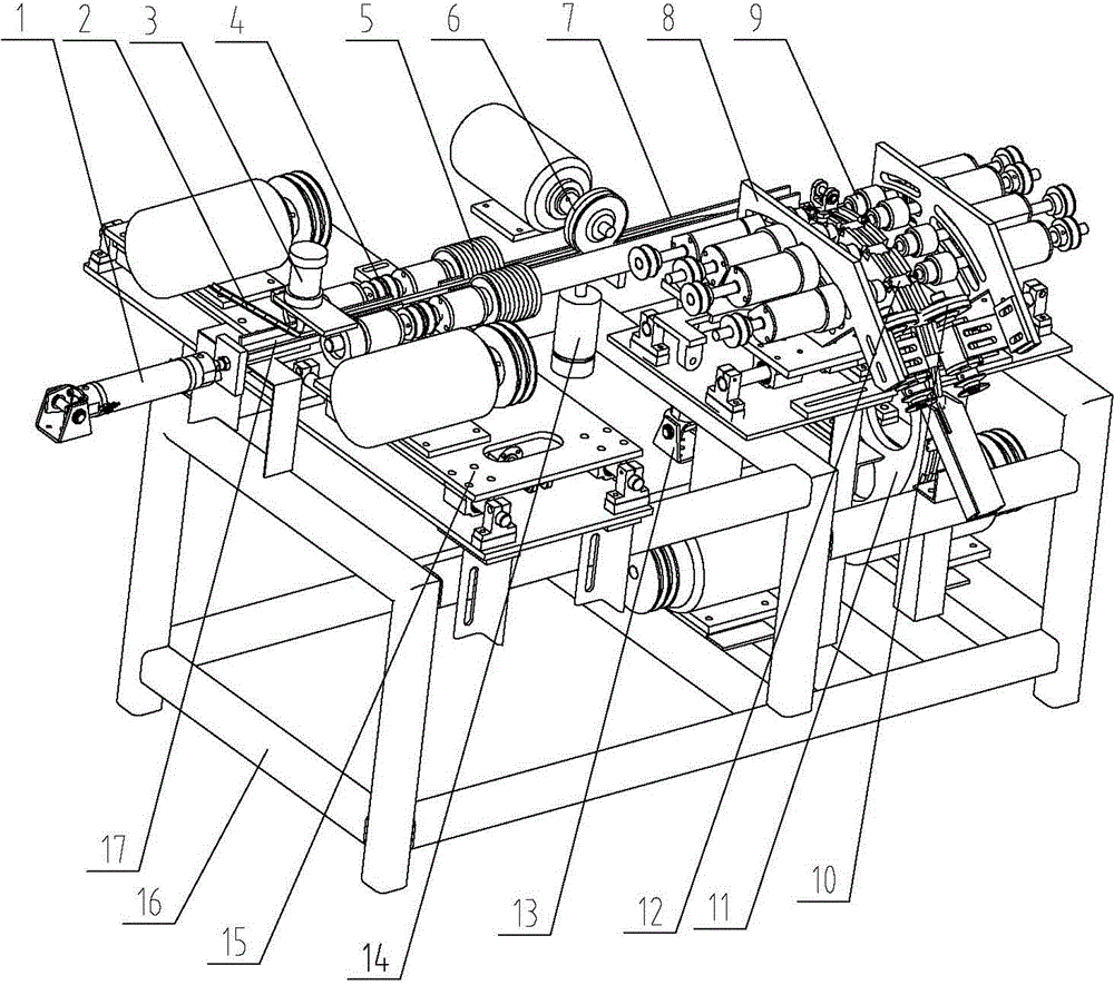 Processing method and boring and fine grinding device for bamboo chips for piece-to-piece jointed mat and application thereof