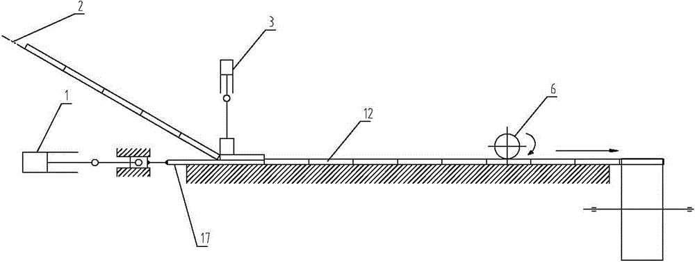 Processing method and boring and fine grinding device for bamboo chips for piece-to-piece jointed mat and application thereof