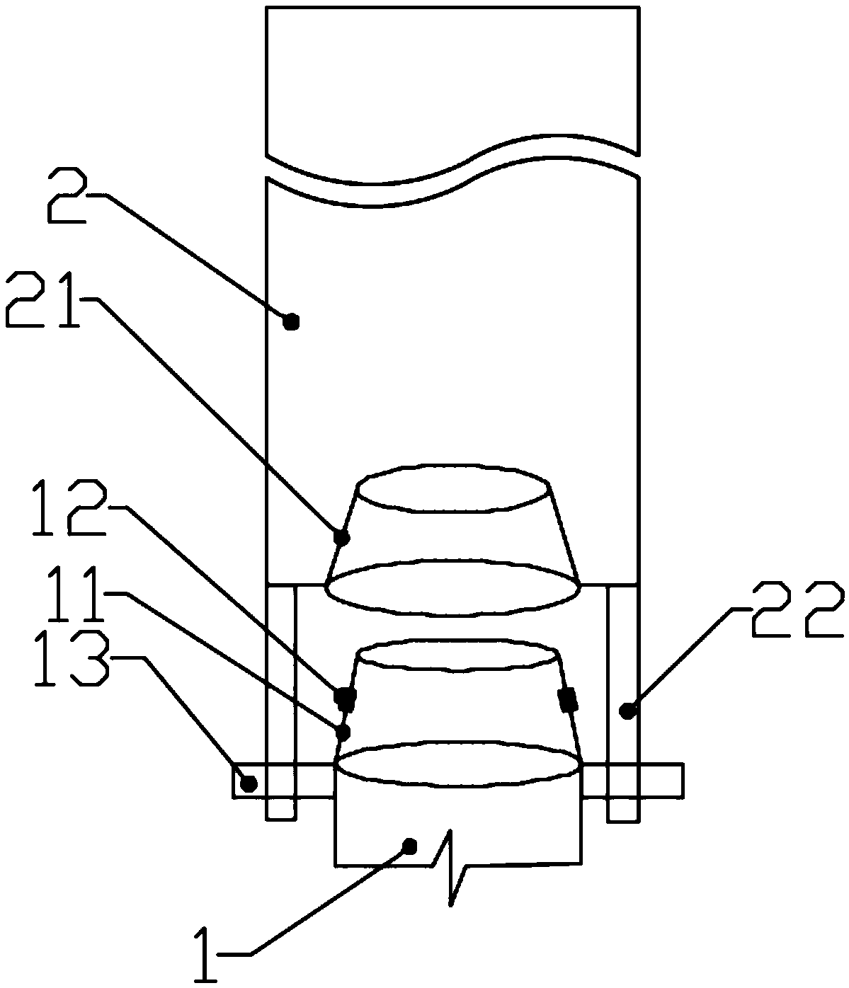 Air shower filtering device and air shower