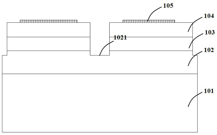 Light-emitting diode chip structure and manufacturing method thereof