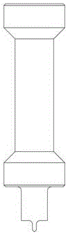 Alternating current traction motor rotor guide strip tensioning tool and method thereof