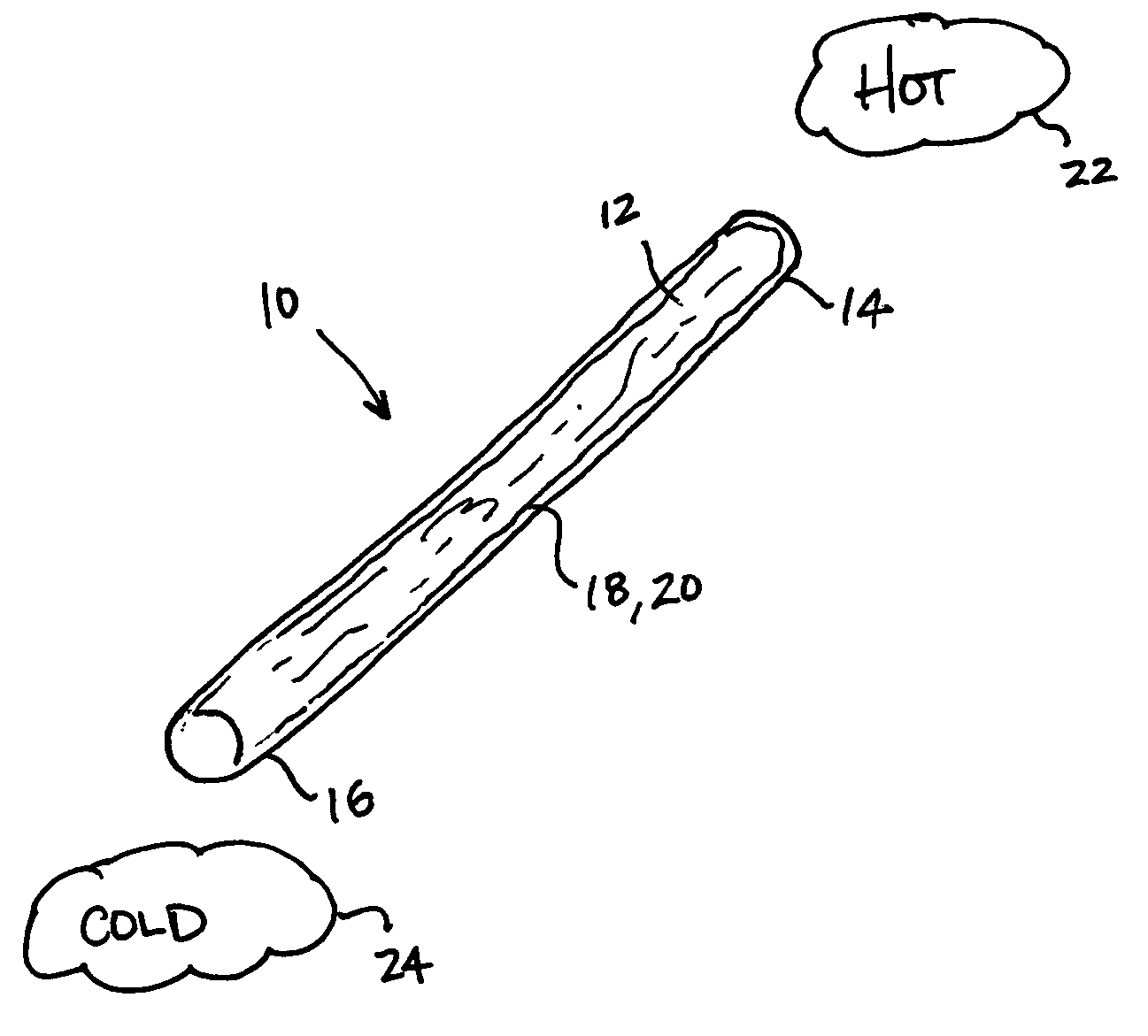 Multiple fluid heat pipe