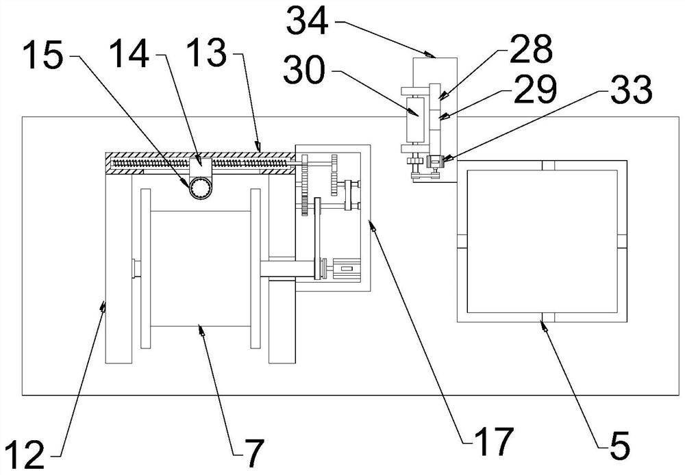 An optical fiber hoisting and laying device