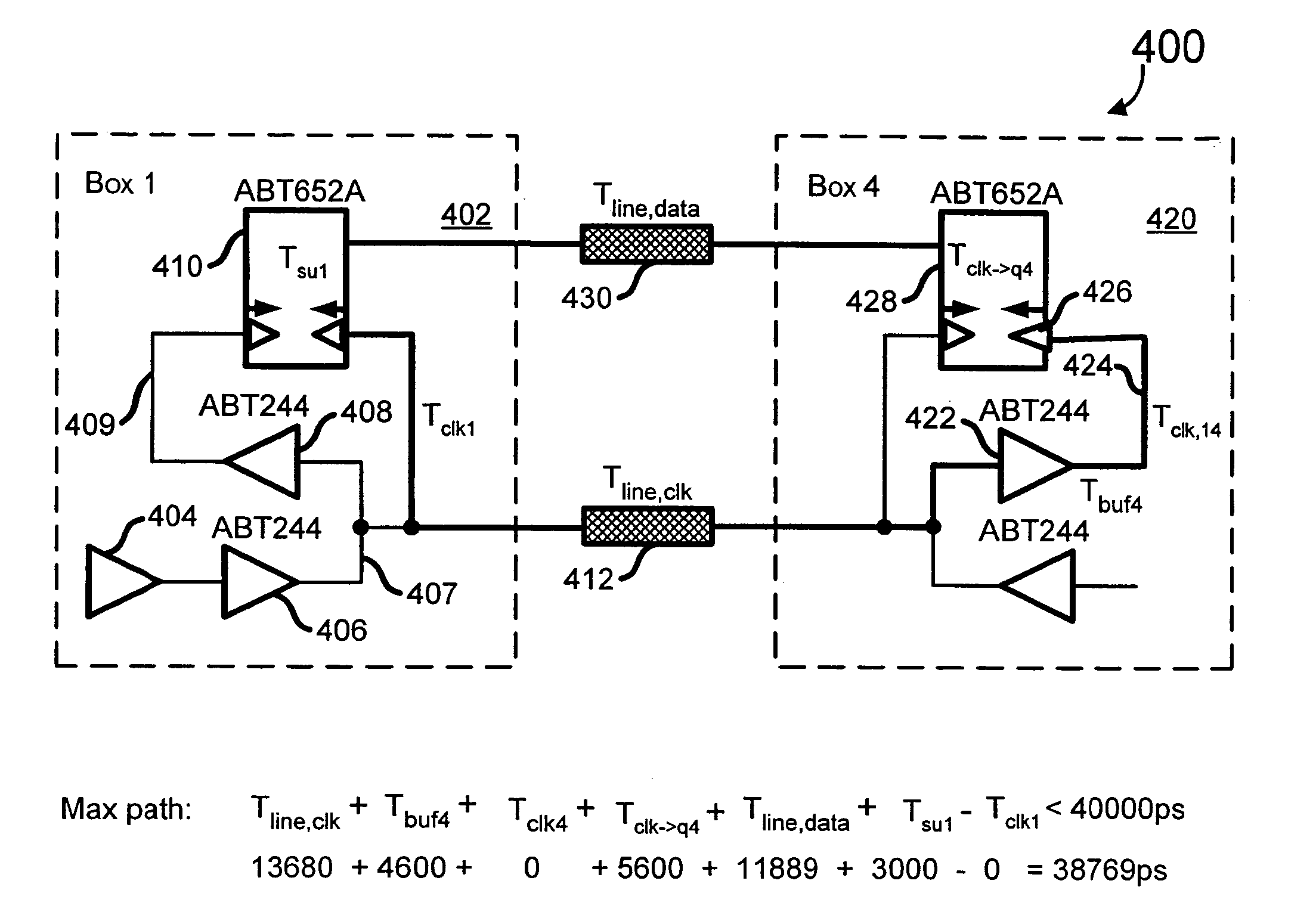 Synchronous stack bus for fast ethernet repeater