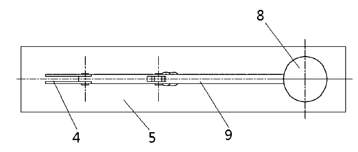 Support device for installing and disassembling cover plate