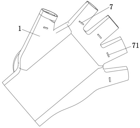 Glove for relieving peripheral neurotoxicity symptoms caused by chemotherapy