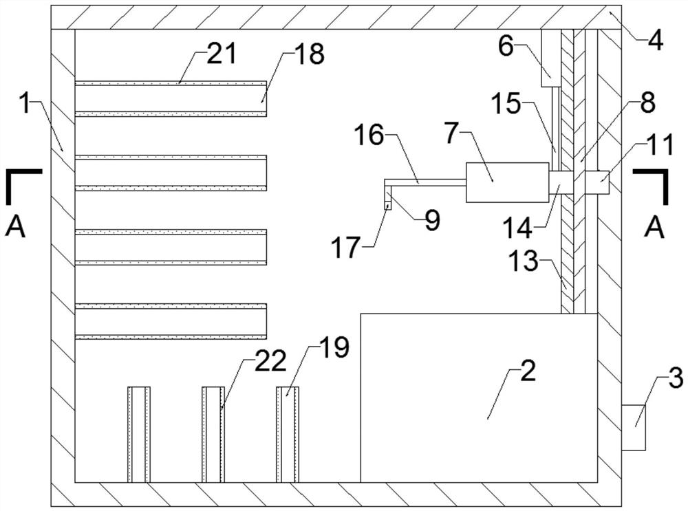 Automatic sorting device for bolts and nuts