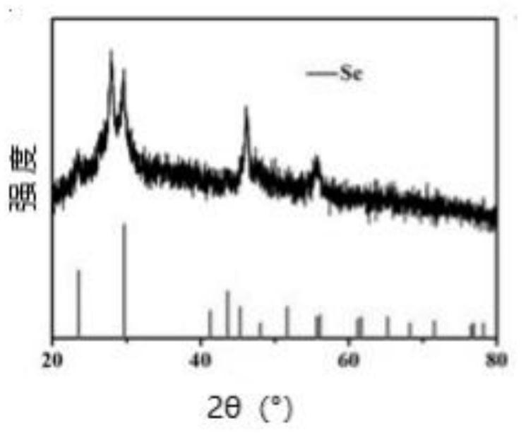 Selenium/double-layer silicon dioxide spherical shell nanoparticles and composition thereof