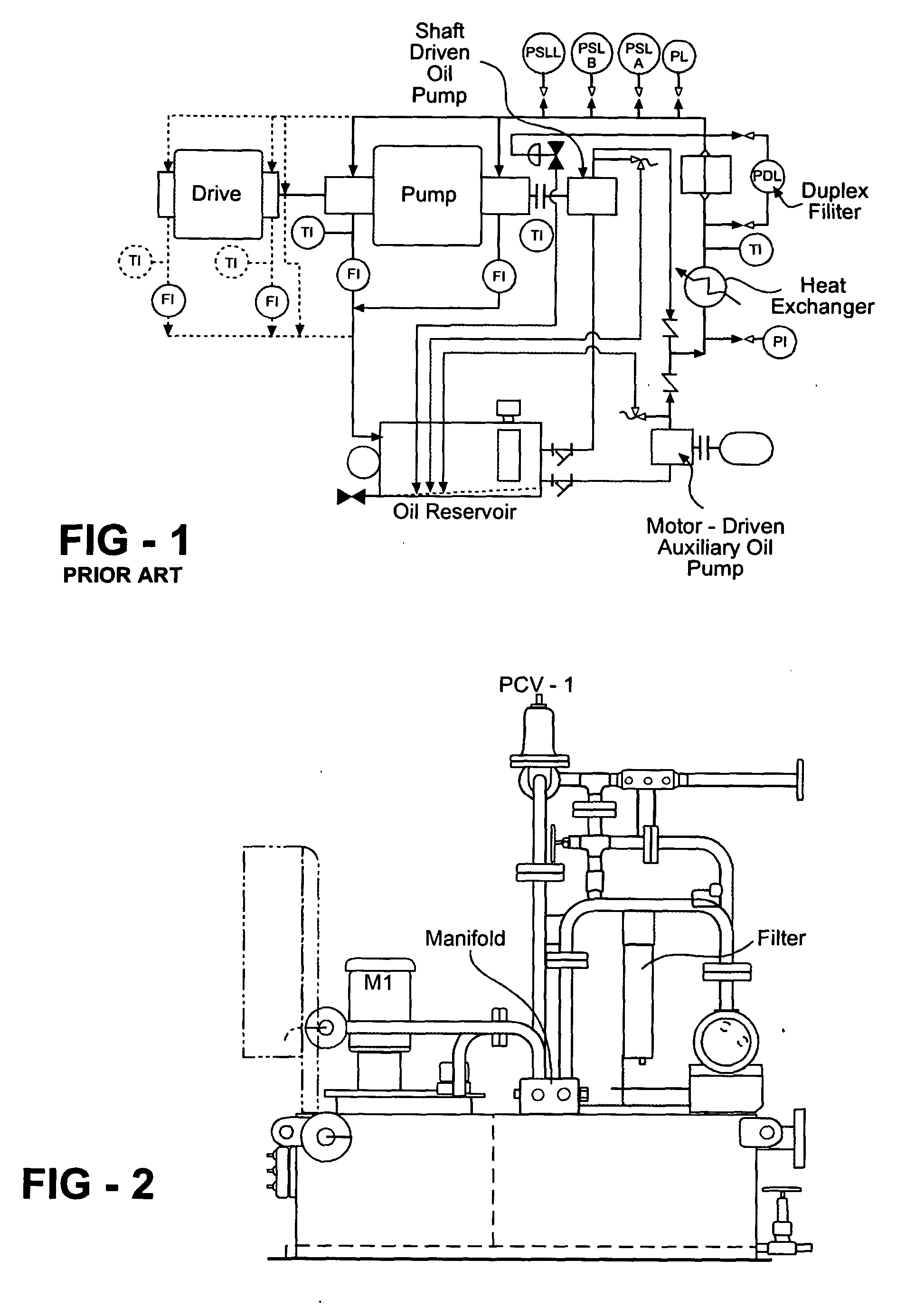 Manifold for lube and seal oil apparatus