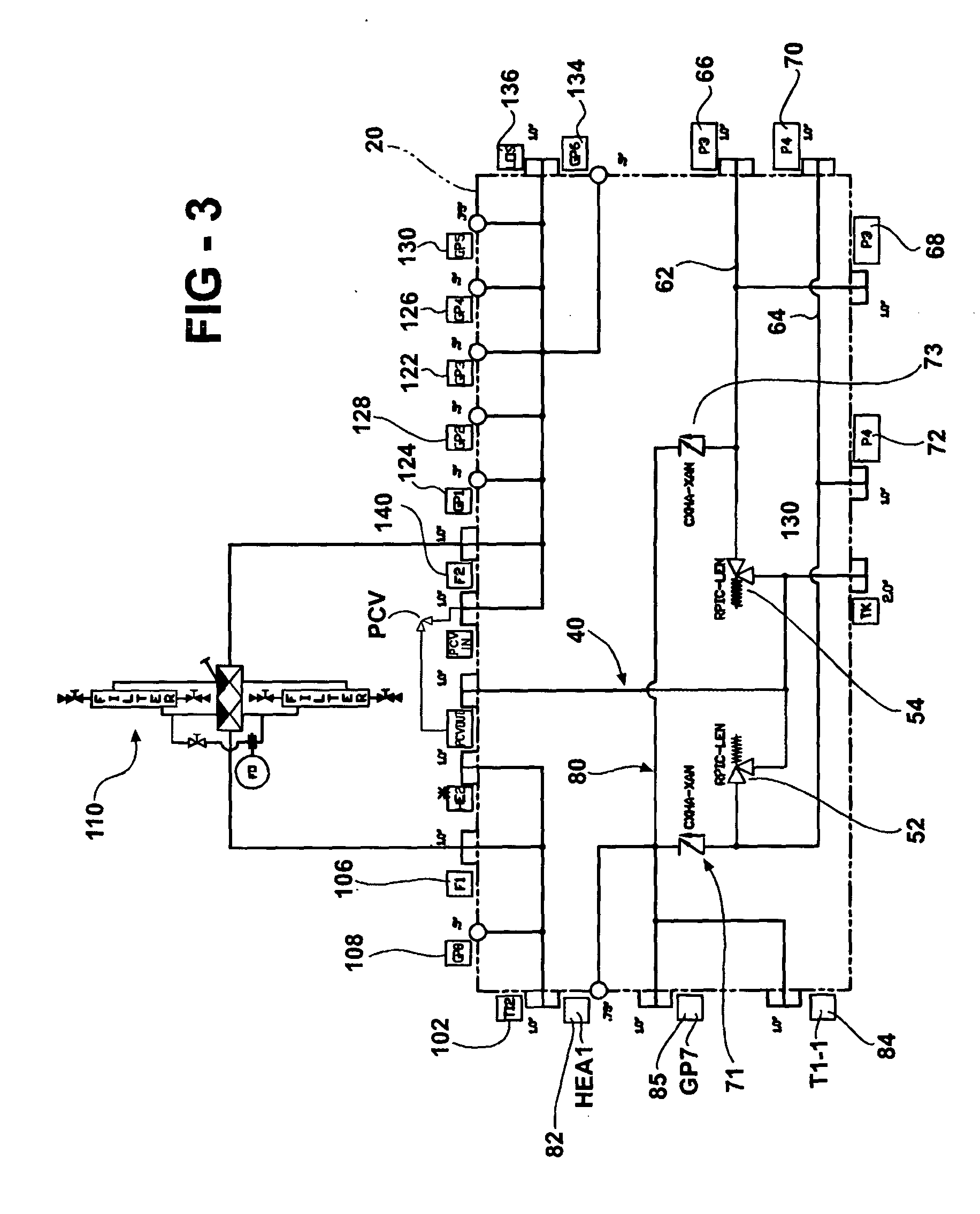 Manifold for lube and seal oil apparatus