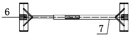 Foundation pit supporting system and construction method thereof