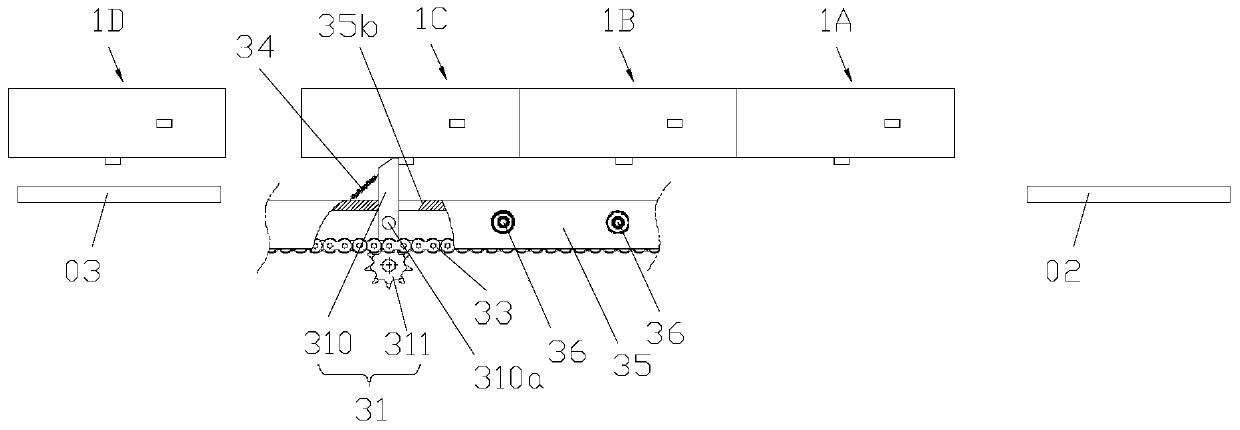 Glass handling system and method for a glass bending furnace