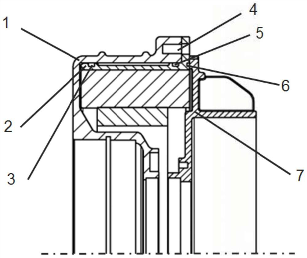 A liquid-cooled hub motor and motor vehicle