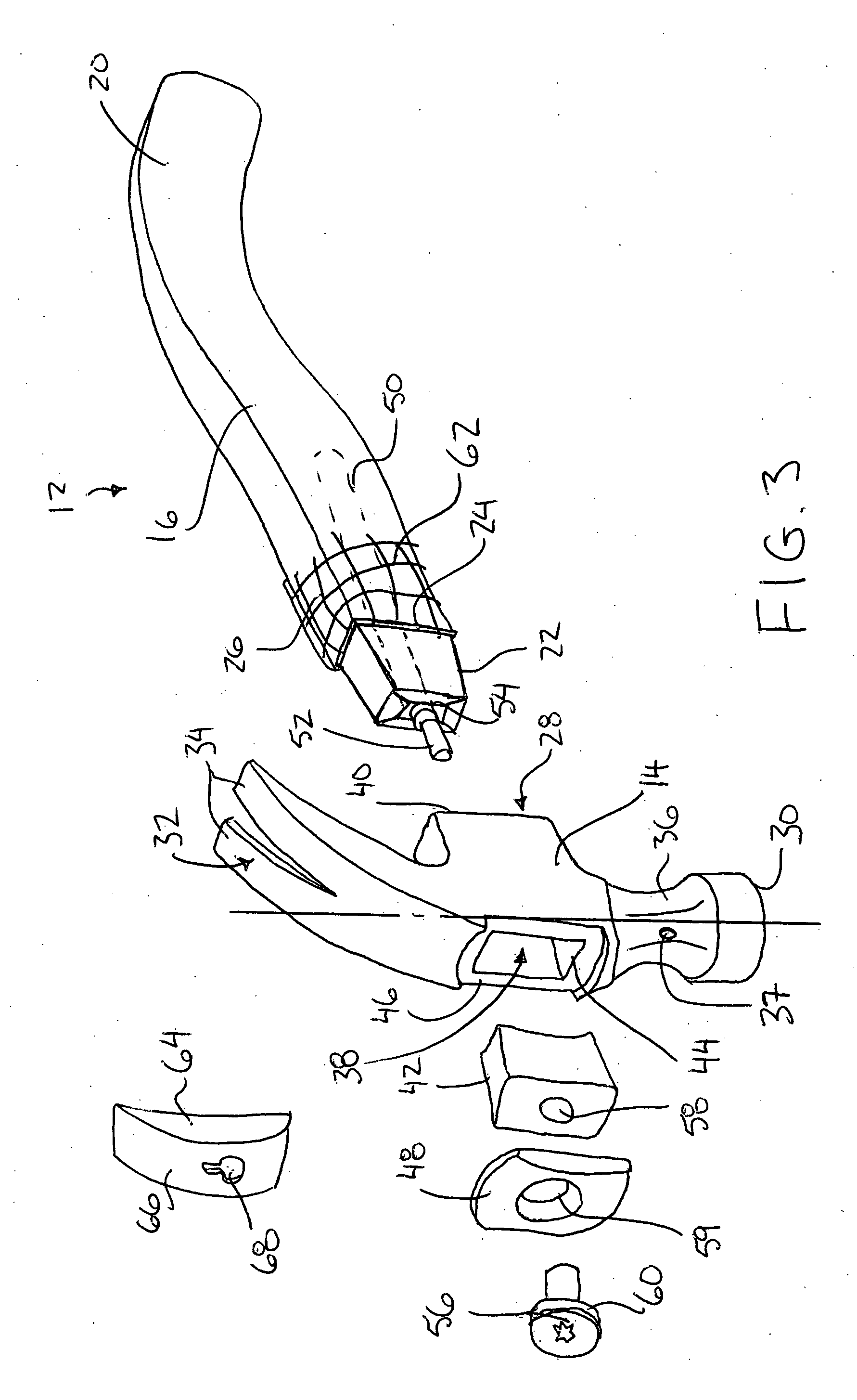 Ergonomic tool handle and related hammer system