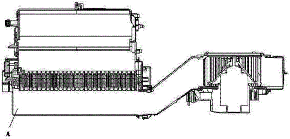 Automobile air conditioner system