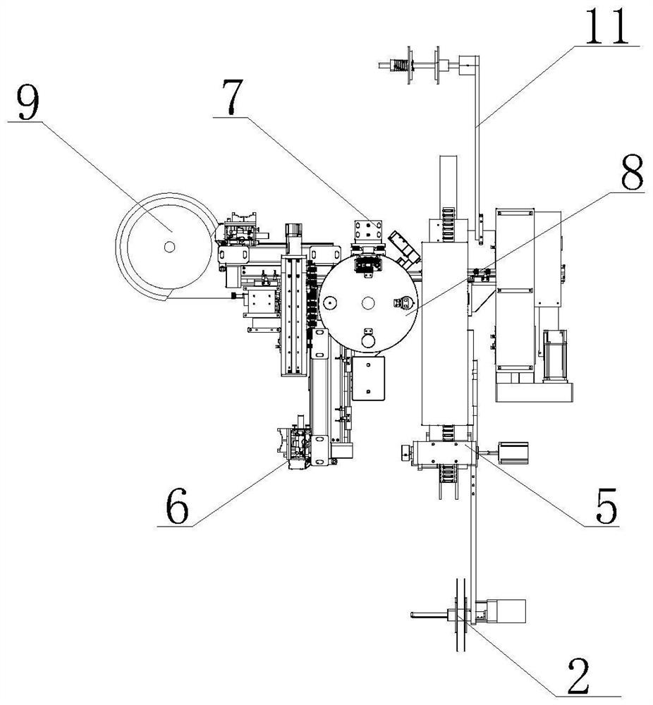 Device for automatically testing braiding machine